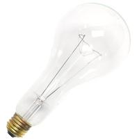 Damar 200 watt 130 volt PS30 Medium Screw Base Clear Incandescent