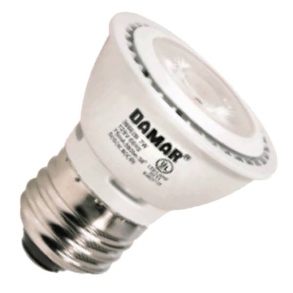 7 watt 110/130 volt HR16 Medium Screw Base 5000K Daylight Dimmable
