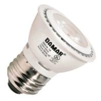 Damar 7 watt 110/130 volt HR16 Medium Screw Base 5000K Daylight Dimmable