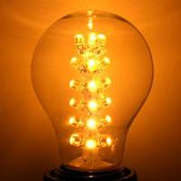 Darice 0.9 watt 120 volt A19 Medium Screw Base Antique