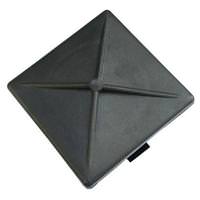 Deltech 2" Square Pole Cap