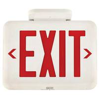 DualLite Dual-Lite LED White / Red Exit Sign