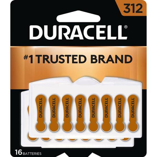 Size 13 Zinc-Air Hearing Aid Battery (16 pack)
