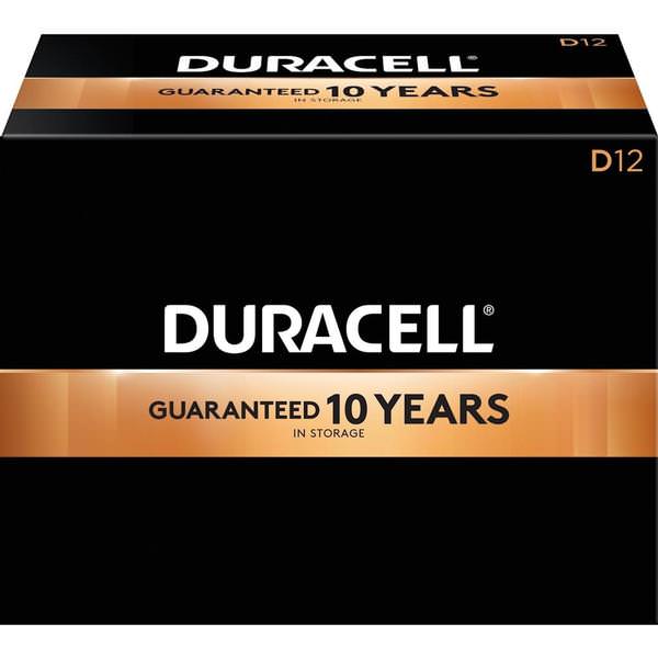 D Coppertop Alkaline Battery (12 pack)