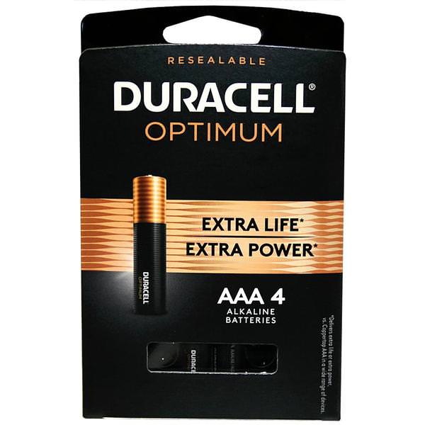AAA Optimum Extra Life Battery (4 pack)