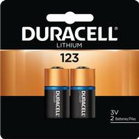 Duracell DL123 3 Volt Lithium Battery (2 pack)