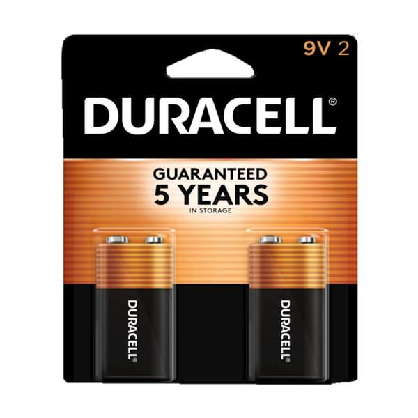 9 volt Battery (2 pack)