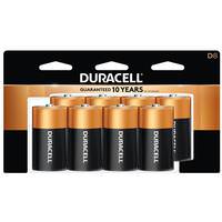 Duracell D Coppertop Alkaline Battery (8 pack)