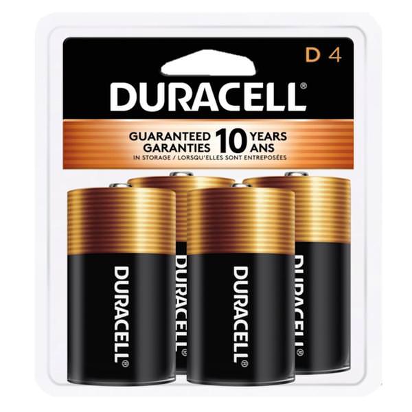 D Cell Battery (4 pack)