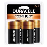 View D Cell Battery (4 pack)