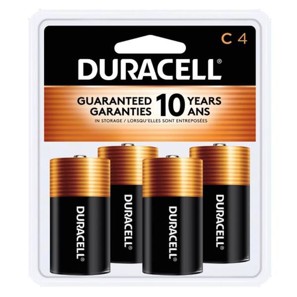 C Cell Battery (4 pack)