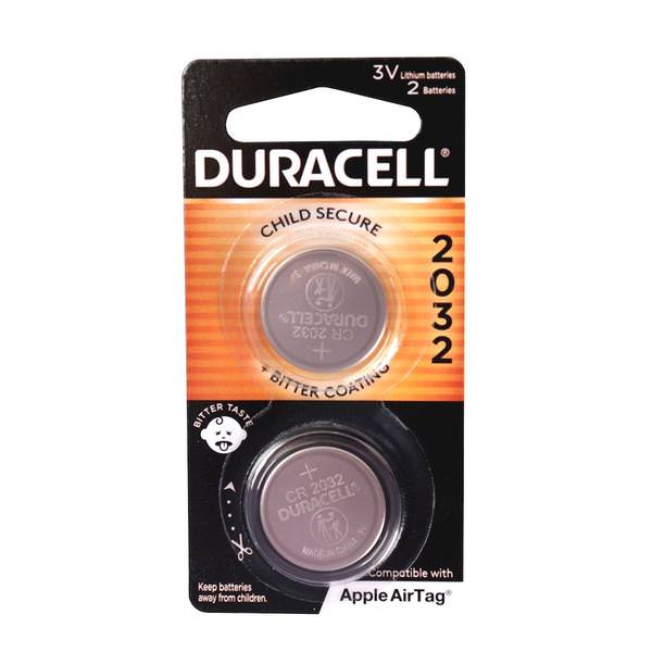 DL2032 3 volt Coin Cell Lithium Battery (2 pack)