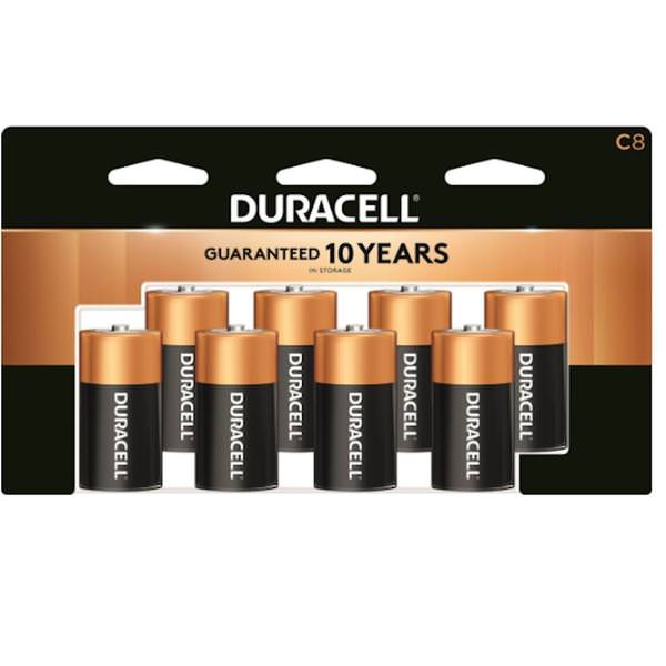 C Coppertop Alkaline Battery (8 pack)