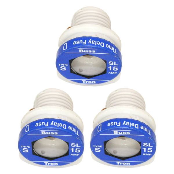 BP/SL-15 Fuse-SL15 Time Delay Fusestat 15 AMP (3 pack)