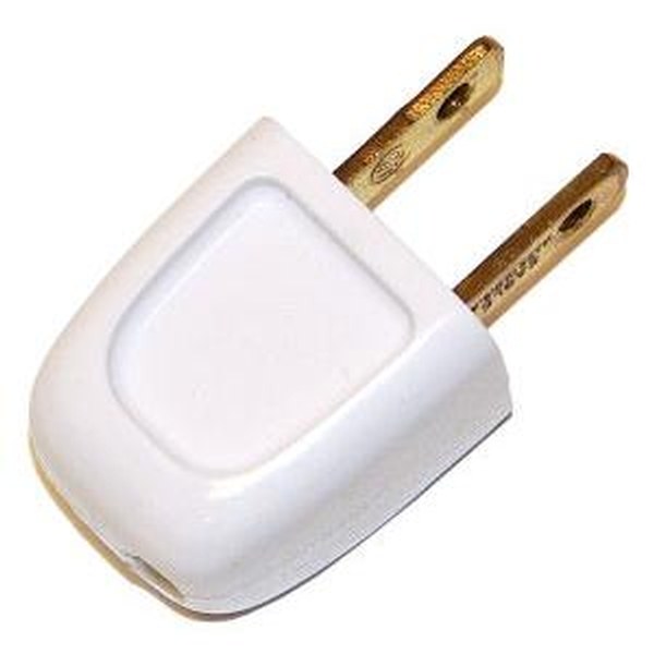 White Easy Install Plug Outlet / Socket Adapter