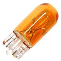 #168NA - .35 amp - 14 volt - T3.25 - Miniature Wedge (W2.1x9.5d) Base - Amber | Peak Incandescent Miniature / Automotive Light Bulb