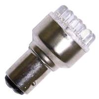 Eiko 12 volt S8 Double Contact Bayonet Base #LED-12-DCBAY-W