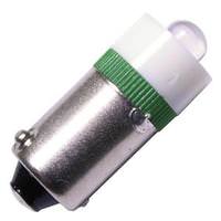 Eiko 110/130 volt T3.25 Miniature Bayonet Base Green #LED-120-MB-G