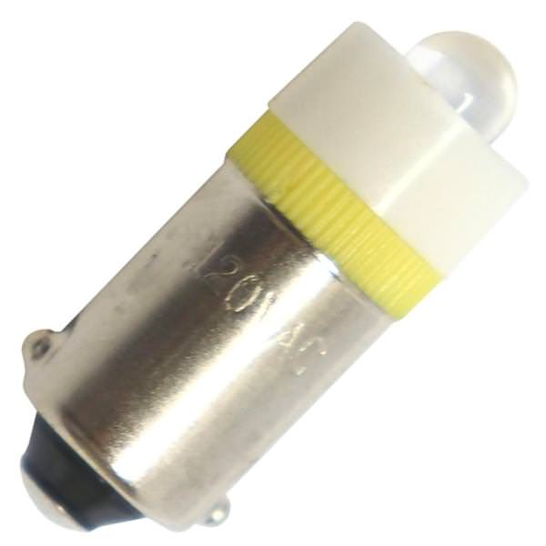 110/130 volt T2.5 Miniature Bayonet Base Yellow #LED-120-MB-Y