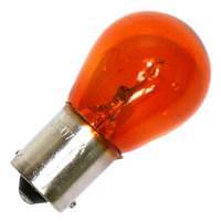 #7507NA - 1.85 amp - 13.5 volt - S8 - Single Contact Bayonet Offset (BAU15s) Base - Amber | Peak Incandescent Miniature / Automotive Light Bulb