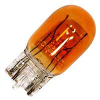 #7444NA - 28/8 watt - 2.1/.57 amp - 12.8 volt - T6.5 - Wedge Base - Amber Paint | General Incandescent Miniature / Automotive Light Bulb
