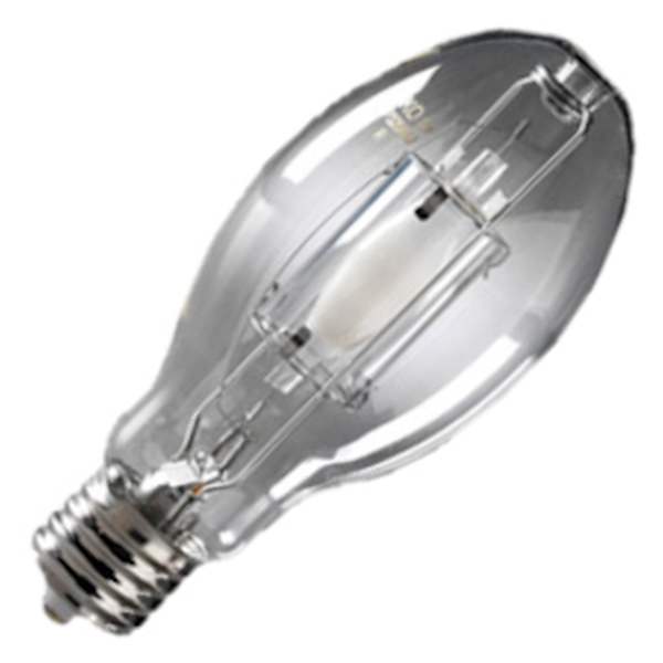 400 watt ED28 Mogul Screw Base 4000K Cool White Clear Metal Halide