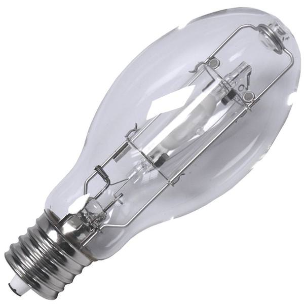 250 watt ED28 Mogul Screw Base 4000K Cool White Clear Metal Halide