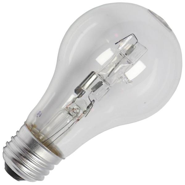72 watt 120 volt A19 Medium Screw Base 3000K Natural White Halogen