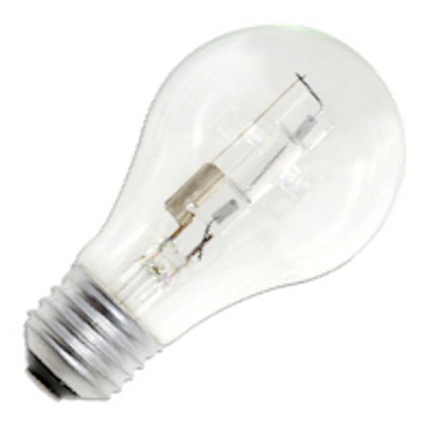53 watt 120 volt A19 Medium Screw Base 2950k Warm White Clear