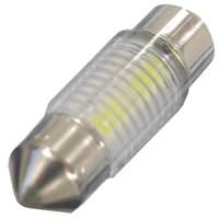 #DE3175LED - .8 watt - 12 volt - Festoon (SV8.5) Base - Frosted | Peak LED Miniature / Automotive Light Bulb