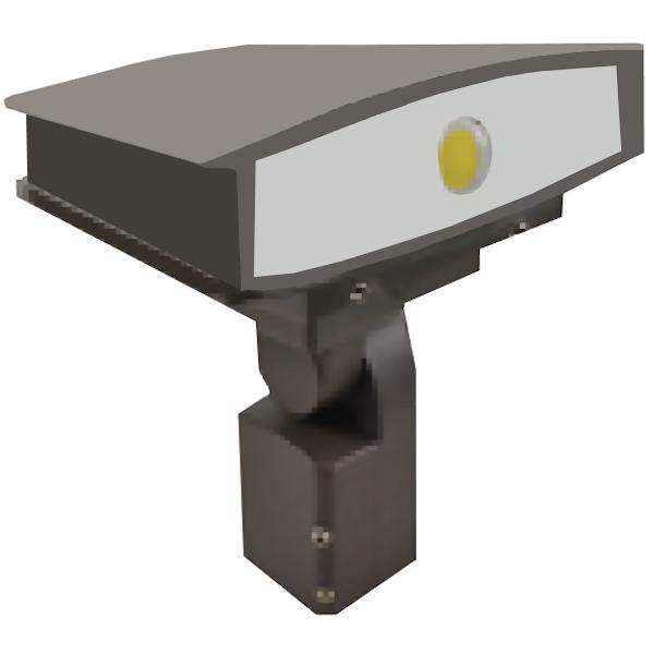 Eiko Slipfitter and Junction Box for Wallpack Floodlight Fixture Accessory