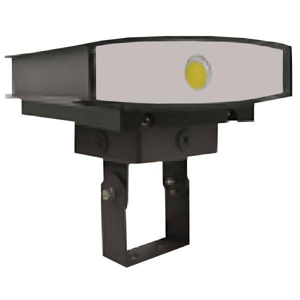 Eiko U Bracket Trunnion and Junction Box for Wallpack Floodlight Fixture Accessory