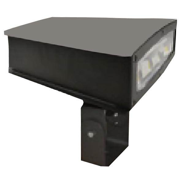 Eiko U Bracket Trunnion and Junction Box for Wallpack Floodlight Fixture Accessory