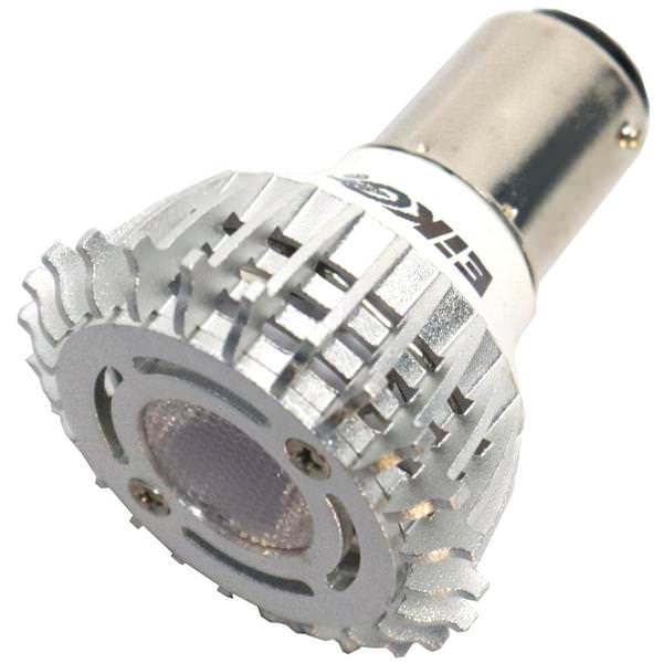 3 watt 12 volt ALR12 Double Contact Bayonet Base 4000K Cool White Non-Dimmable LED #GBF