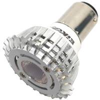 Eiko 3 watt 12 volt ALR12 Double Contact Bayonet Base 4000K Cool White Non-Dimmable LED #GBF