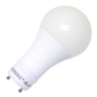 Eiko 15 watt 120 volt A21 Twist and Lock Base 2700K Warm White Frosted Dimmable LED