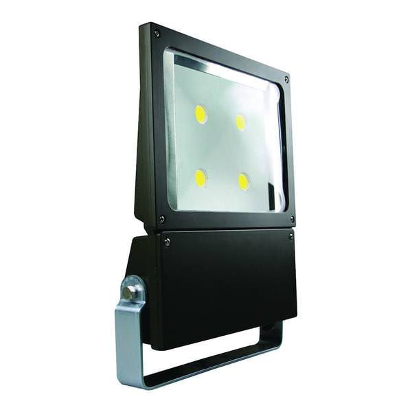 200 watt 120/277 volt 5000K Daylight Bronze LED Area Flood Light