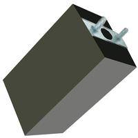 Eiko Eiko Pole Mount Arm for Area Site Lighter Fixture Accessory