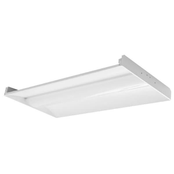 2' x 4' 45 watt 120 volt 3500K Neutral White Dimmable Volumetric LED Troffer