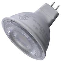 Eiko 7 watt 12 volt MR16 Bi-Pin Base 3000K Natural White Dimmable Flood LED