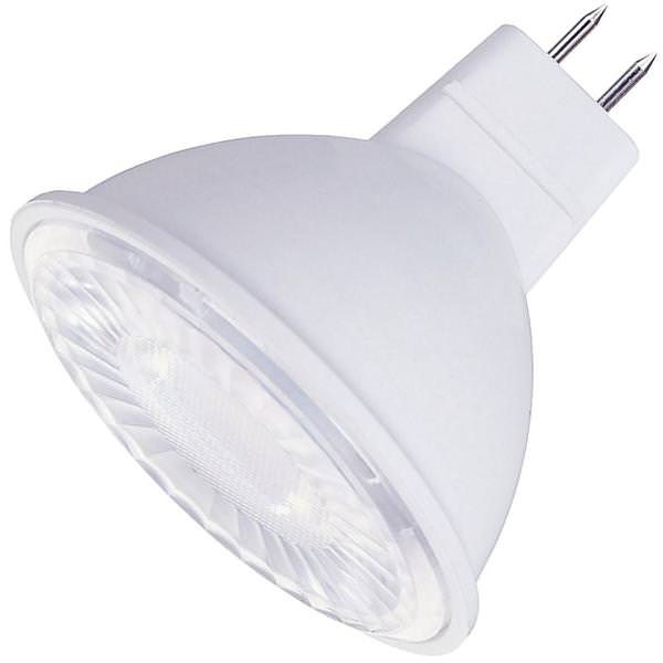 7 watt 12 volt MR16 Bi-Pin Base 4000K Cool White Dimmable Flood LED
