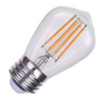 Eiko 4 watt 120 volt S14 Medium Screw Base Vintage 2700K Warm White Clear Dimmable LED Filament
