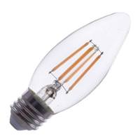 View 5 watt 120 volt B11 Medium Screw Base 2700K Warm White Dimmable LED