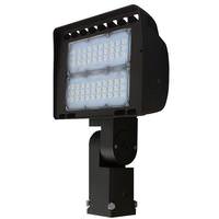 Eiko 100 watt 277/480 volt 4000K Cool White Bronze LED Flood Light Fixture