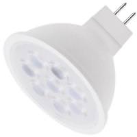 Eiko 6.5 watt 12 volt MR16 Bi-Pin Base 3000K Natural White Dimmable Flood LED
