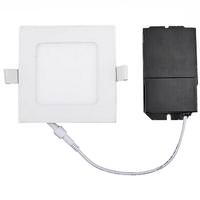 Eiko 4" 10.5 watt 120 volt 3000K Dimmable LED Square Downlight