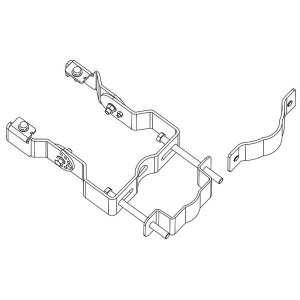 Trunnion Mount/Slip-Fitter for BOX1/2/3/4 Floodlight