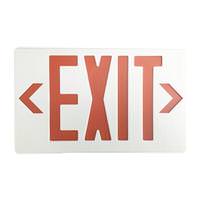 Eiko 1/3.5/4 watt 120/277 volt White Housing Red Exit Sign