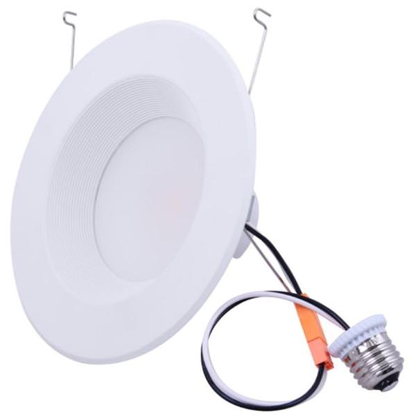 6" 17 watt 120 volt White LED Downlight