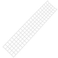 Eiko 4' Tube Ready Highbay Wire Guard 4X T8 Lamp